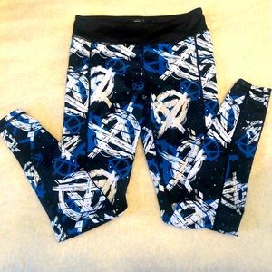Constantly Varied Gear CVG super rare abstract ANARCHY full leggings Small
